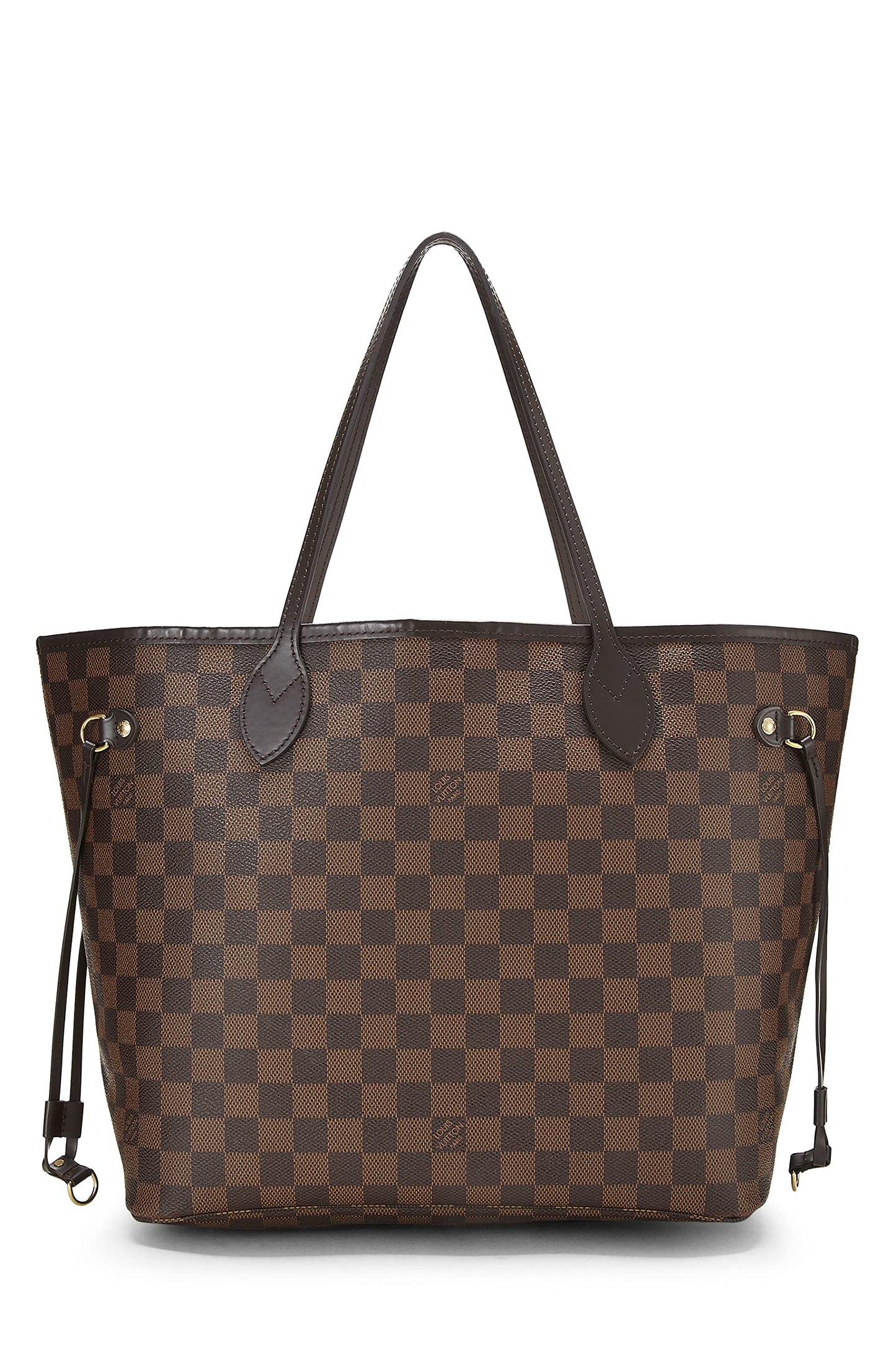 Louis Vuitton, Damier Ebene Neverfull MM NM, Brown