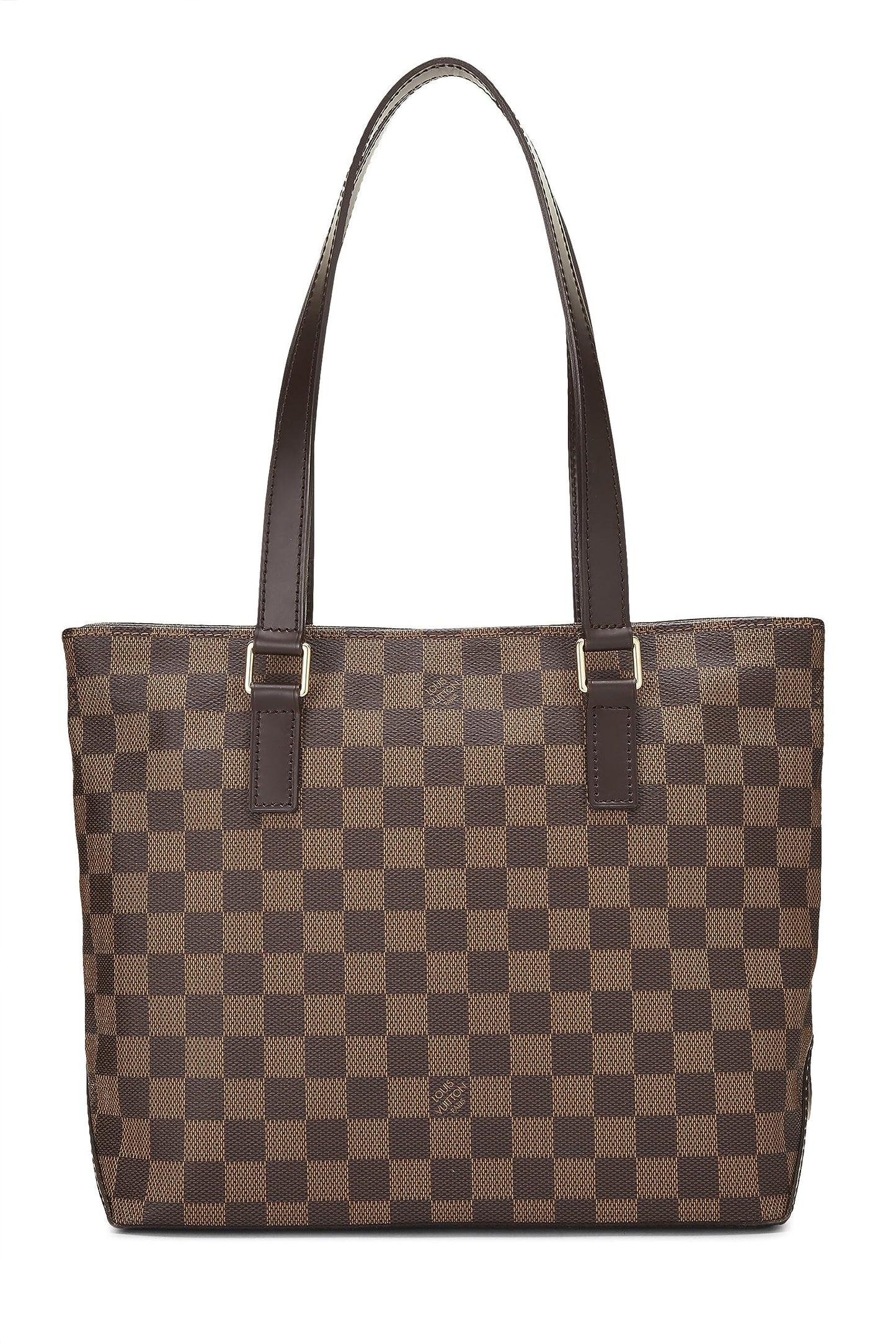 Louis Vuitton, Damier Ebene Cabas Piano, Brown