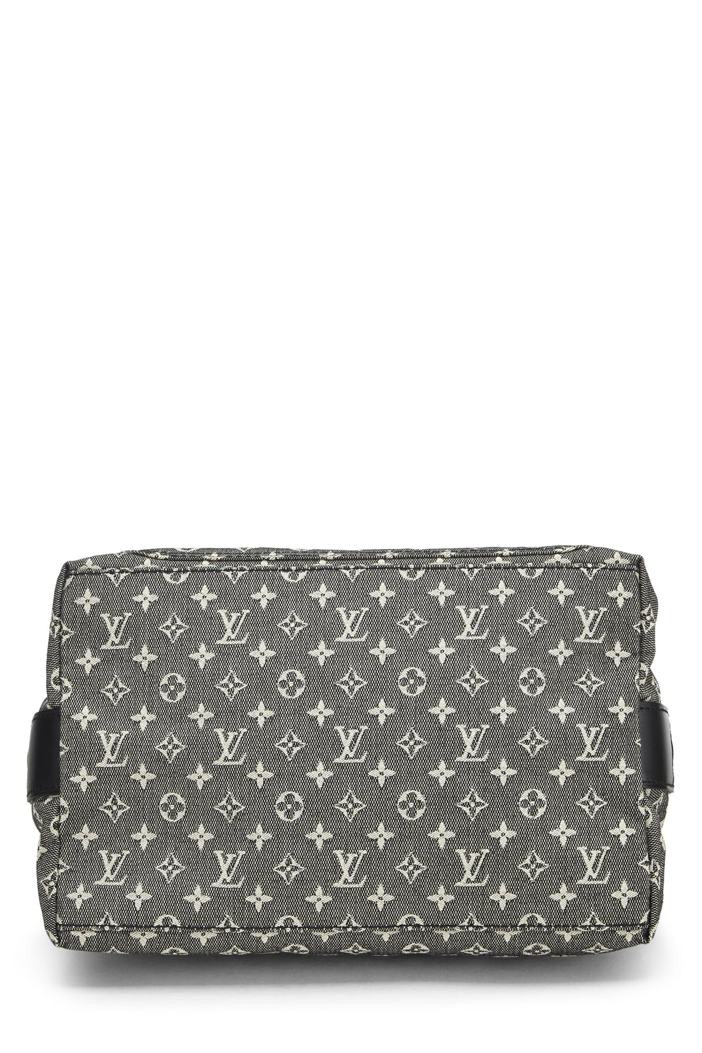 Louis Vuitton, Black Monogram Mini Lin Sac Mary Kate, Black