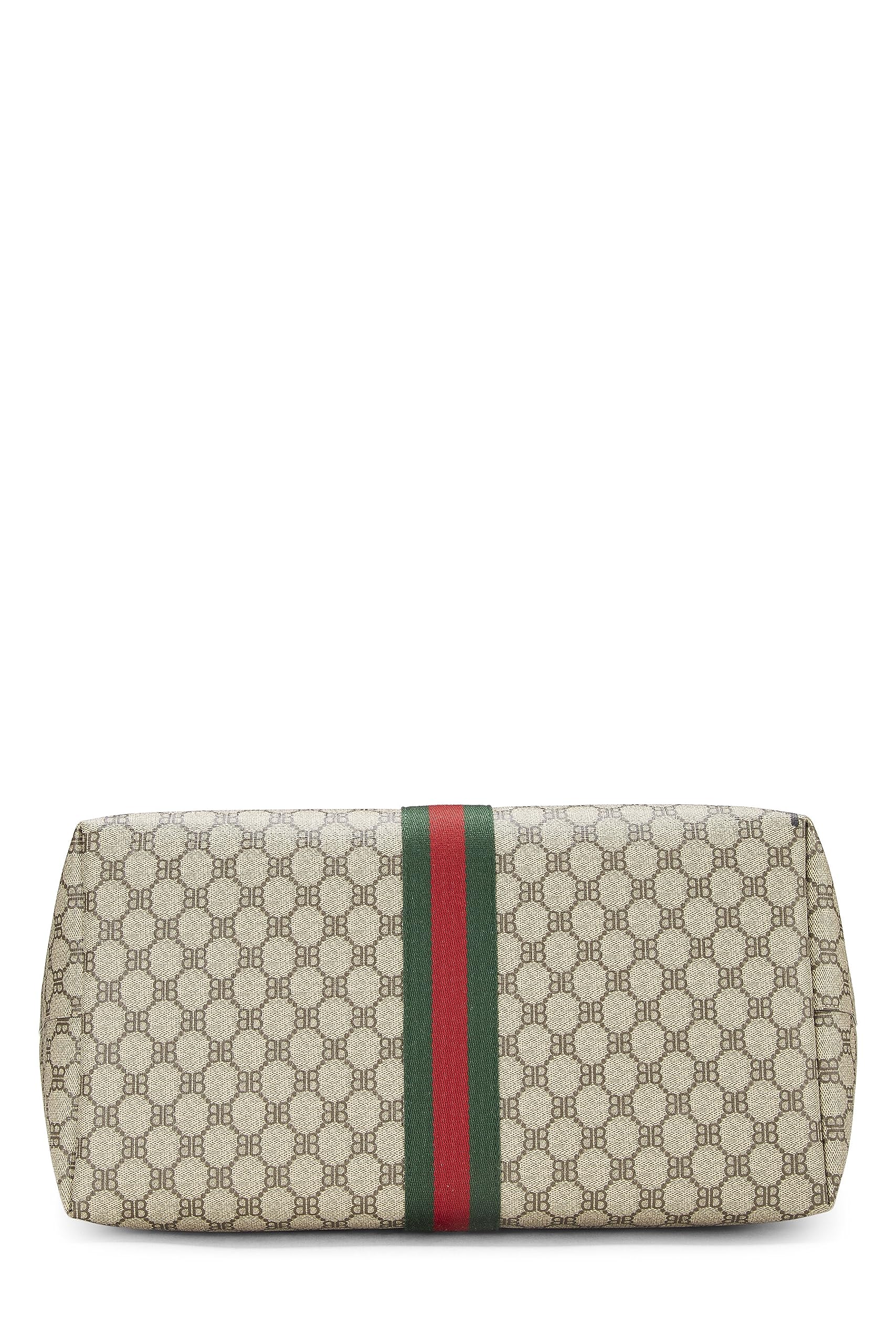 Gucci Leather Canvas Tote
