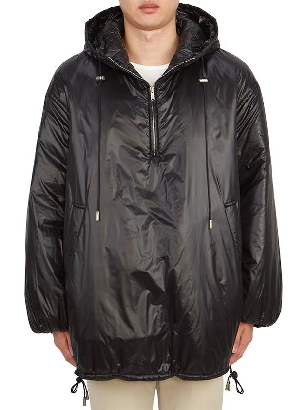 Luxury Saint Laurent Trending 2026 Cassandre Anorak Black