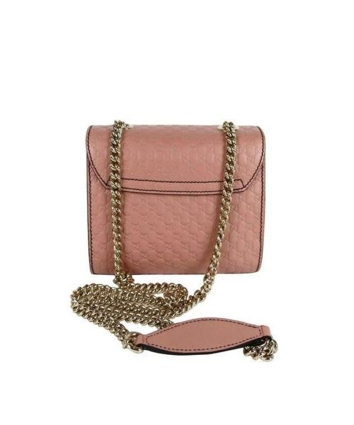 Gucci Monogram Chain Leather Crossbody