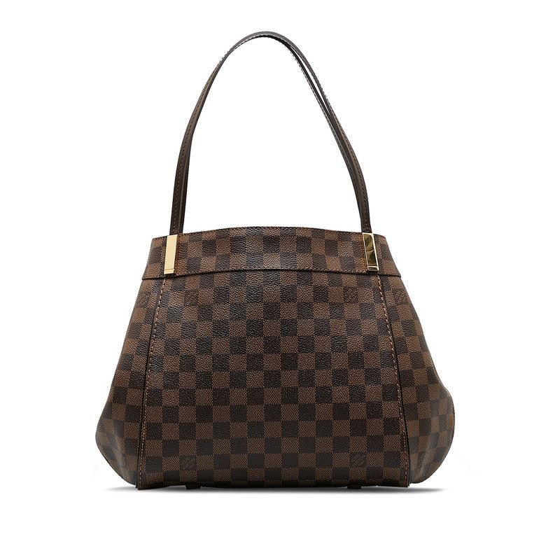 Louis Vuitton Damiere Maribor PM Toilet Bag Brown PVC Leather Louis Vuitton