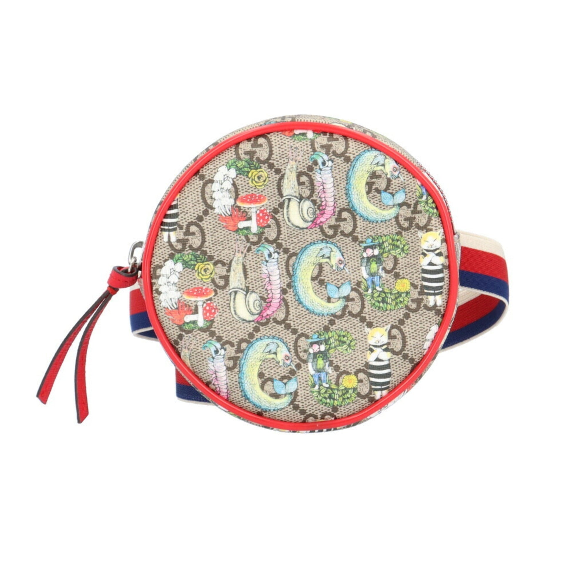 Gucci Lou Canvas Shoulder Bag
