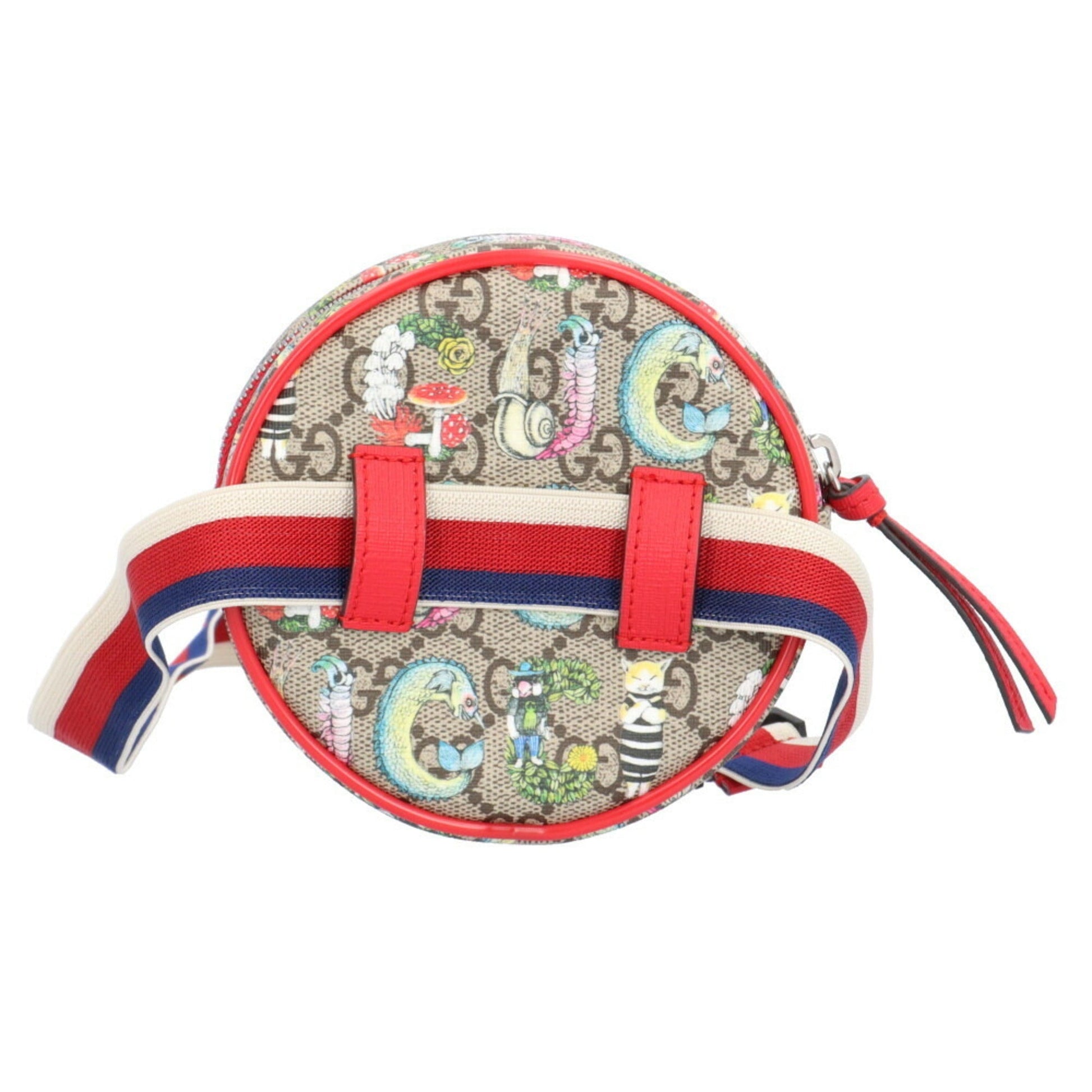 Gucci Lou Canvas Shoulder Bag