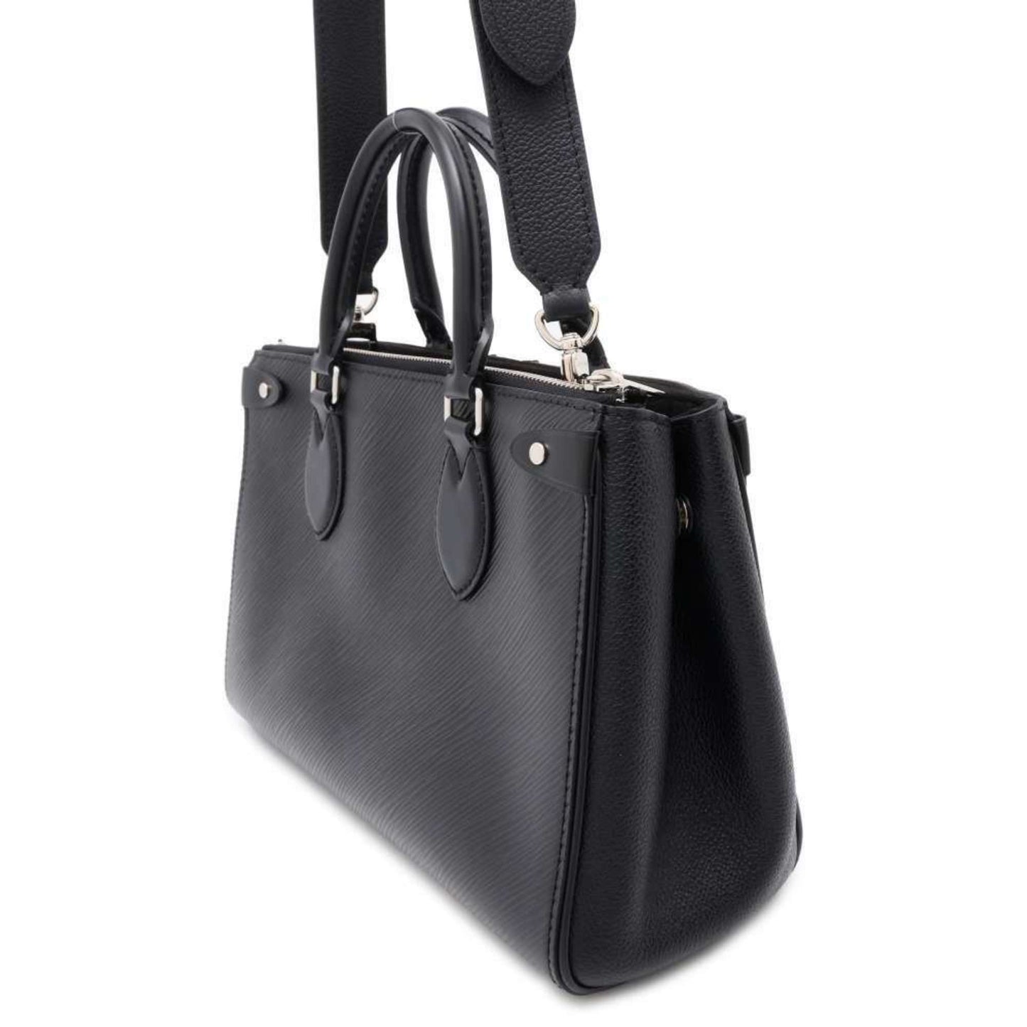 Louis Vuitton Epi Noir Epi Leather Handbag