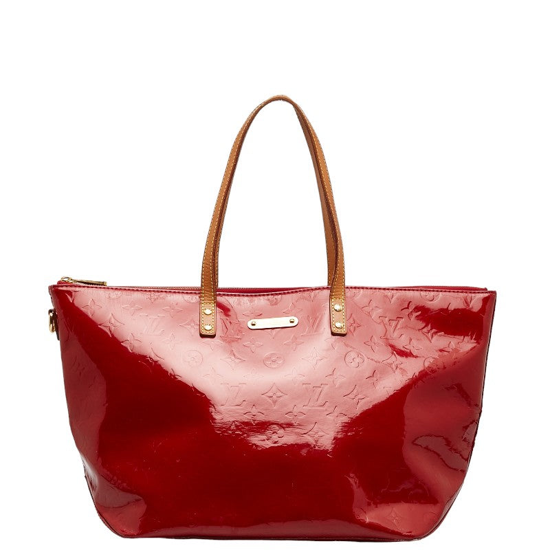 Louis Vuitton Monogram Verney Belvue GM Handbag Pomodemur Red Patent Leather Louis Vuitton