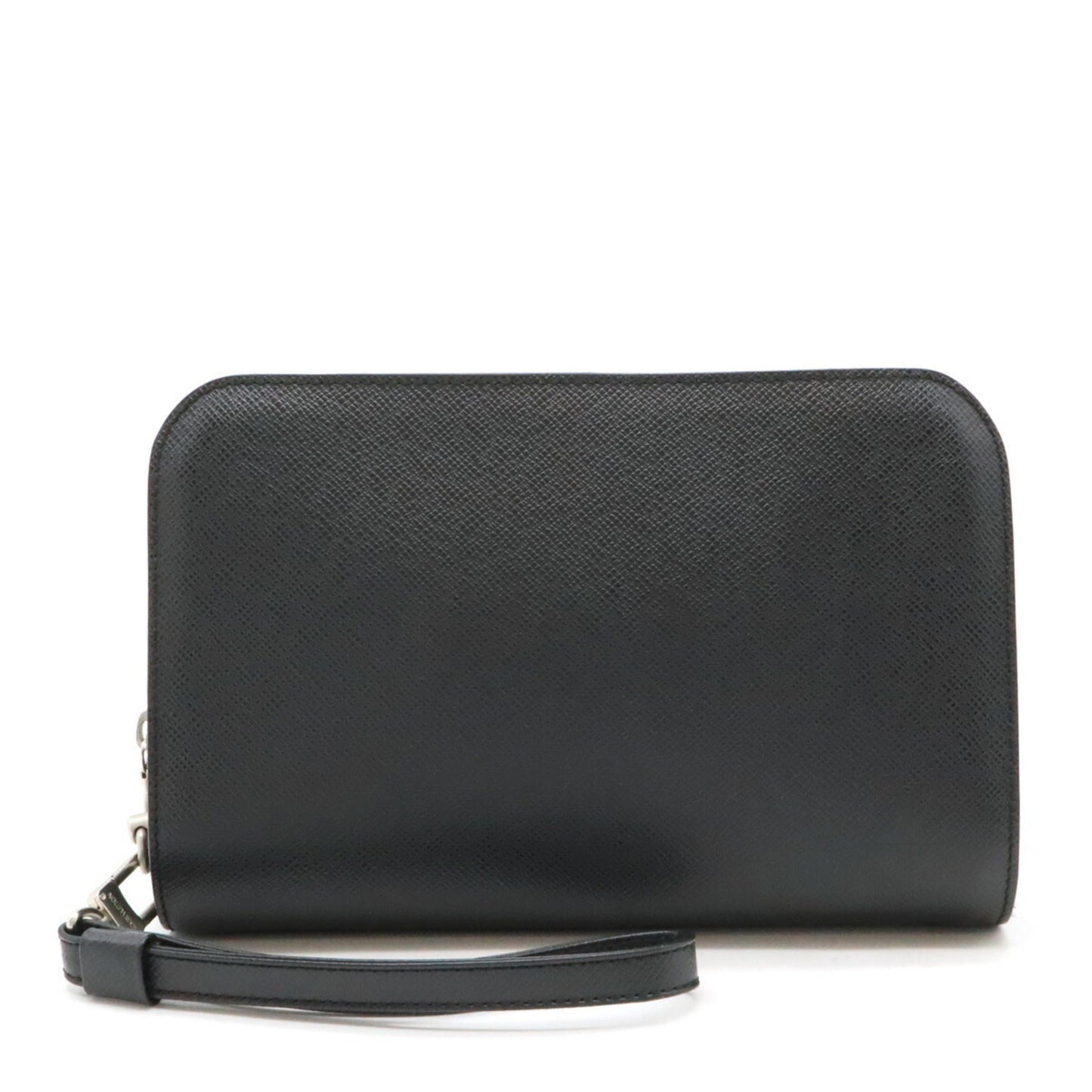 Louis Vuitton Ardoise Taiga Leather Clutch Bag Handbag