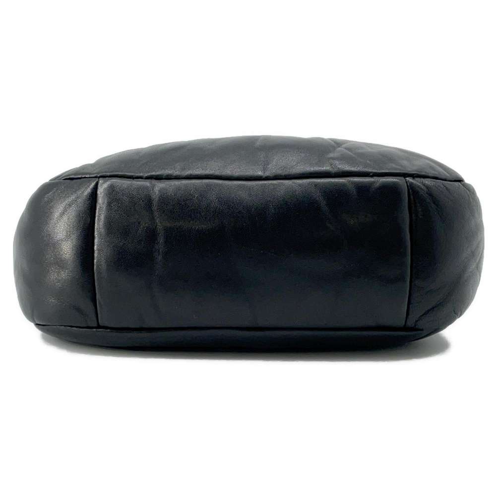 PRADA Padded Nappa 2WAY Handbag Black Leather