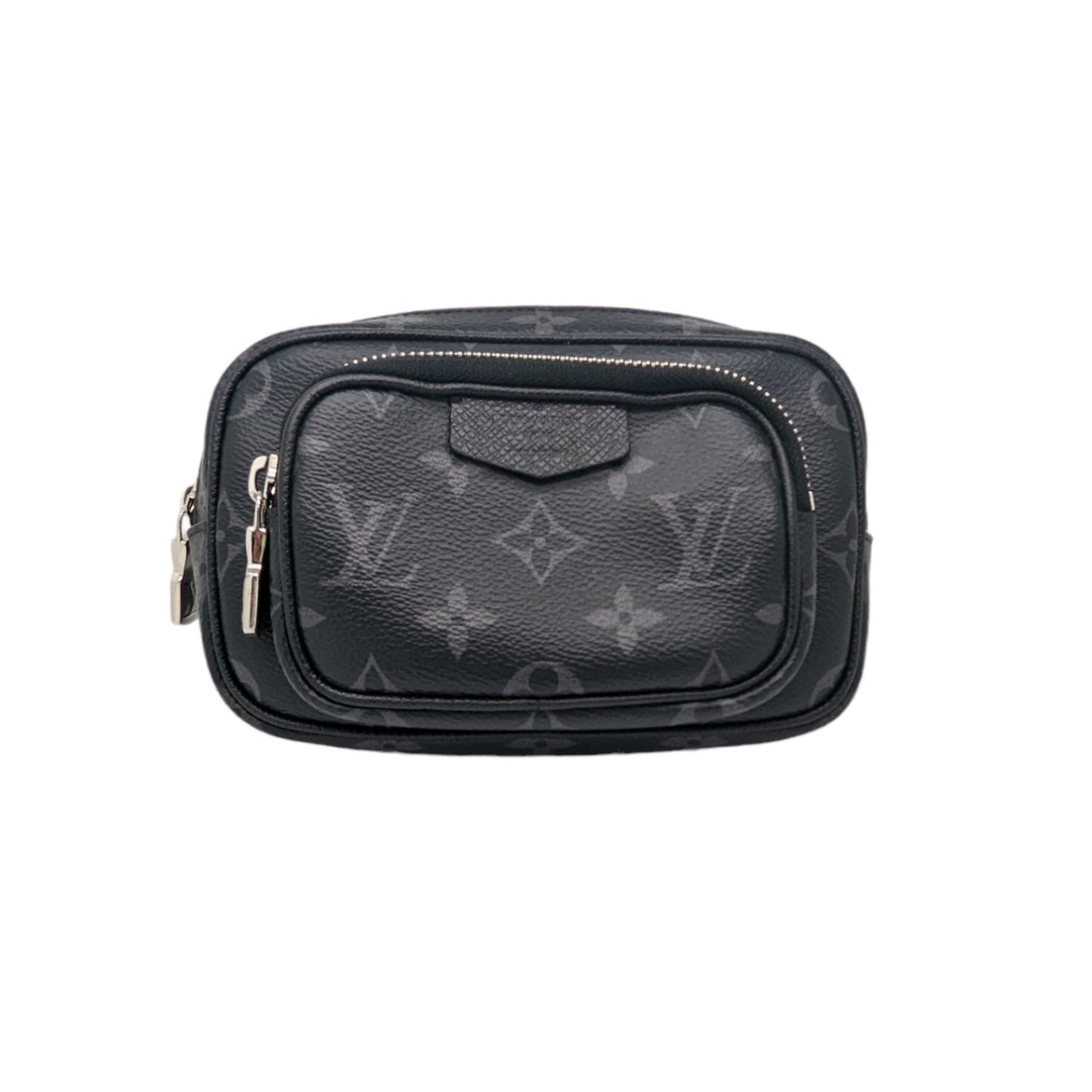Louis Vuitton Taiga Monogram Eclipse Outdoor Pouch Unisex Clutch
