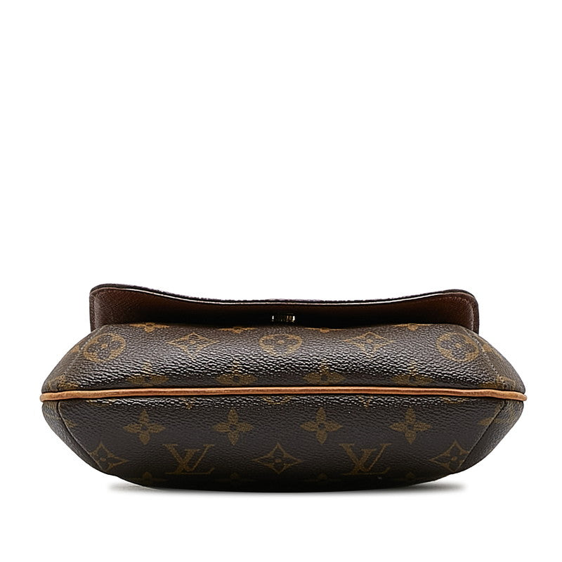 Louis Vuitton Monogram Mtte Salsa Shoulder Bag Brown