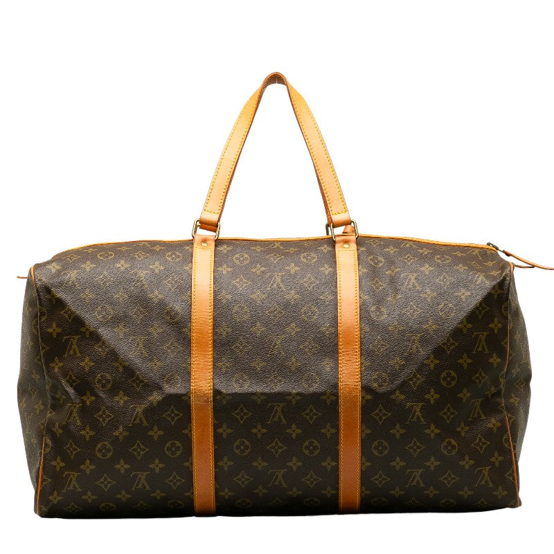 Louis Vuitton Monogram Boston Bag PVC/Leather Brown