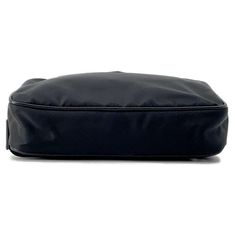 PRADA Logo Crossbody Bag Black Nylon