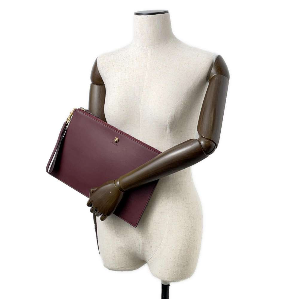 Gucci Leather Clutch