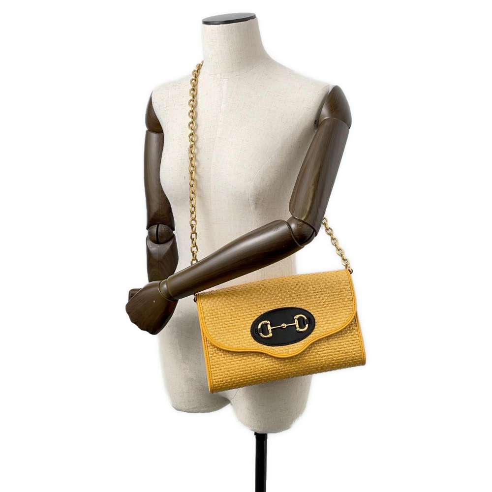 Gucci Chain Leather Shoulder Bag