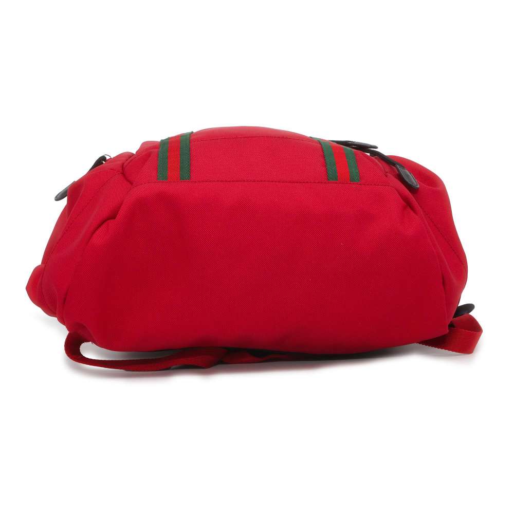 Gucci Leather Canvas Shoulder Bag