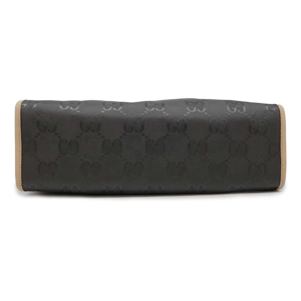 Gucci Nylon Leather Tote