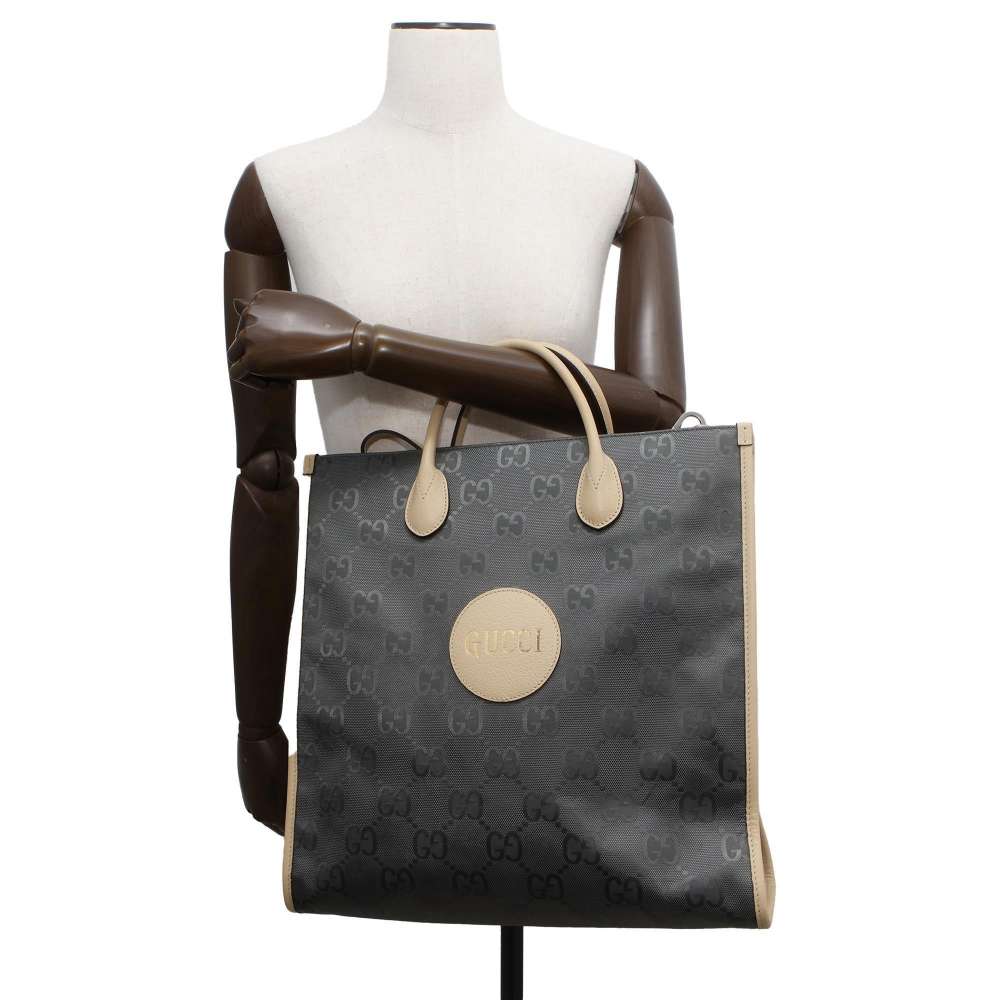 Gucci Nylon Leather Tote