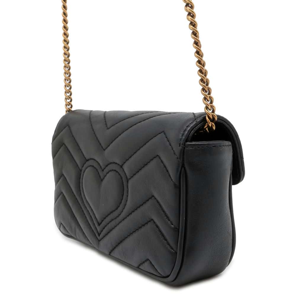 Gucci Quilted Chain Shoulder Bag