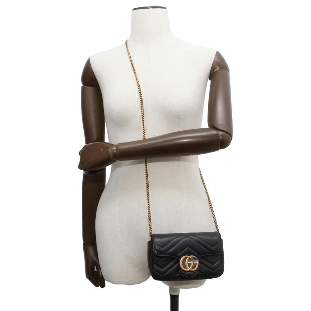 Gucci Quilted Chain Shoulder Bag