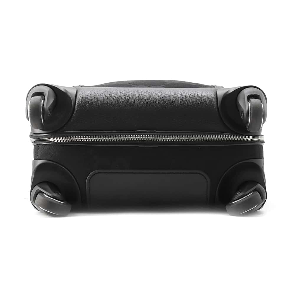Gucci Leather Canvas Handbag