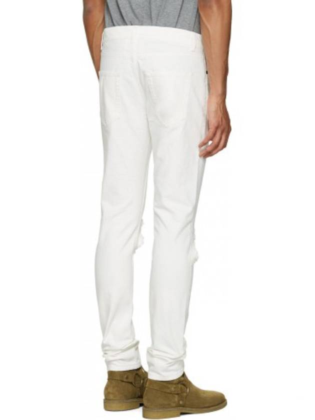 Luxury Saint Laurent Trending 2026 Moufa Skinny Jean White