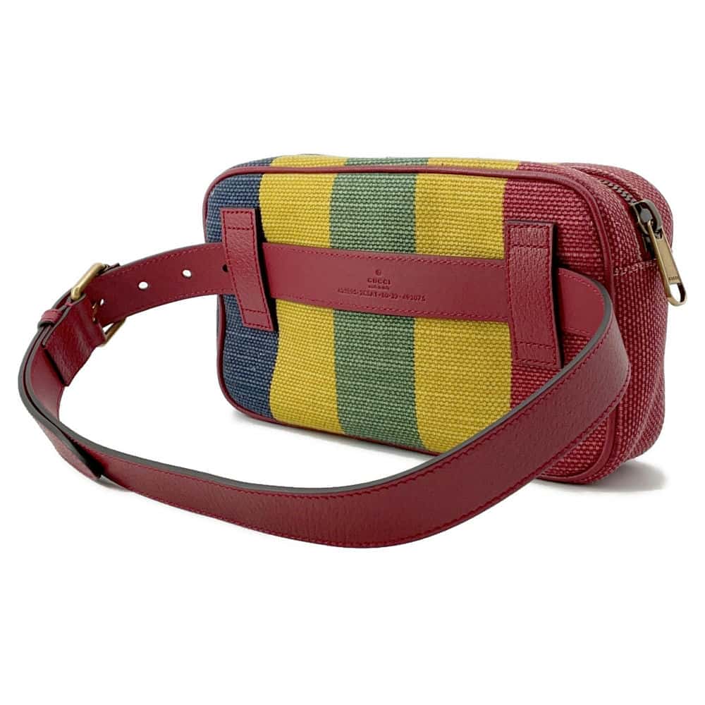 Gucci Leather Canvas Crossbody