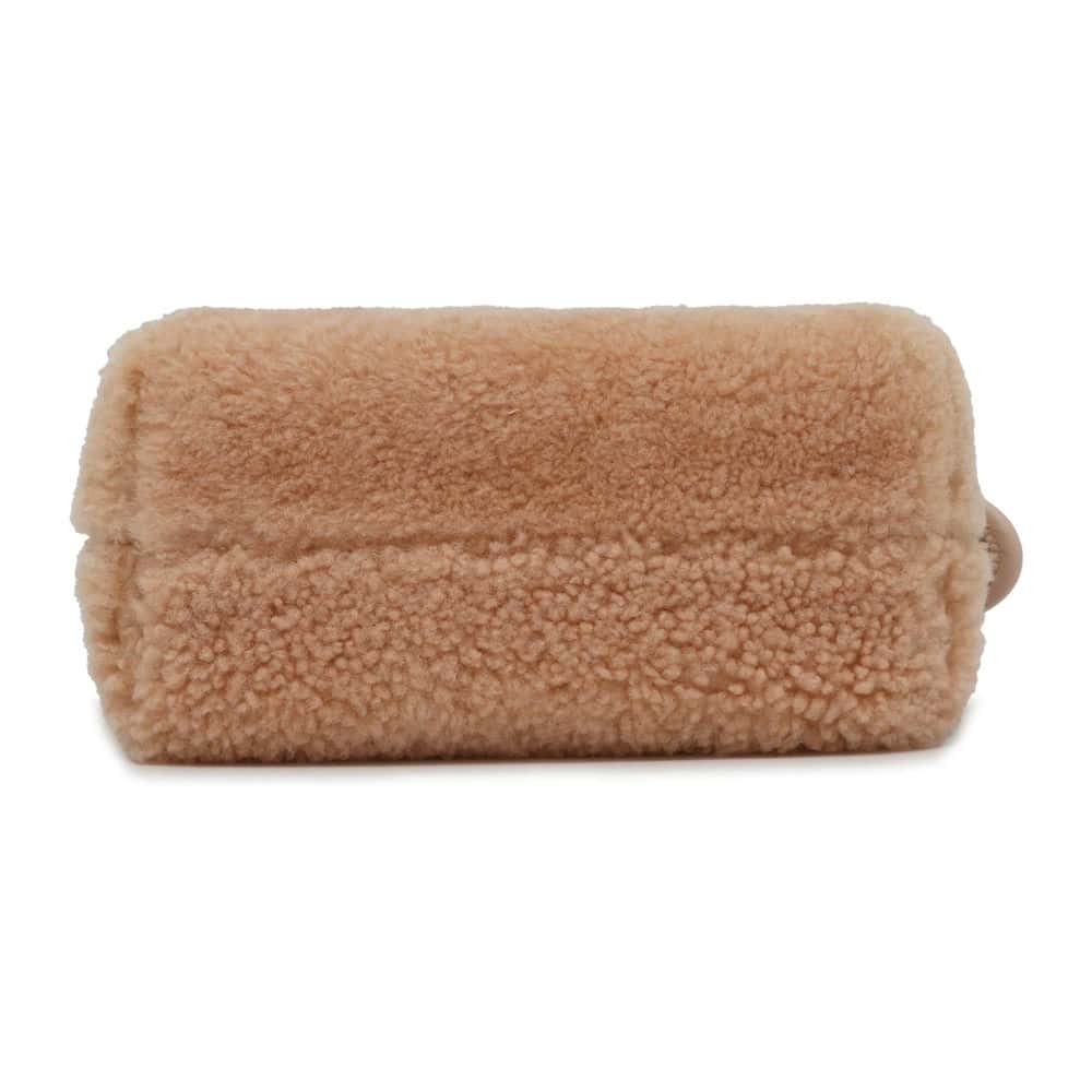 FENDI By the Way 2way Bag Jasmin Flower 8BS067 Fur Leather