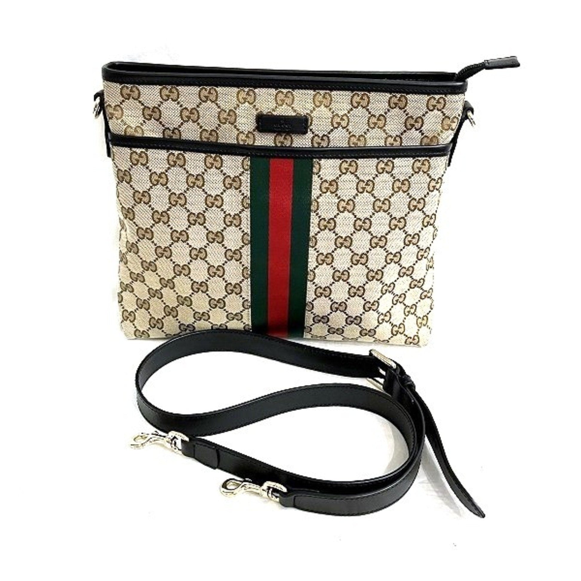 Gucci Canvas Shoulder Bag