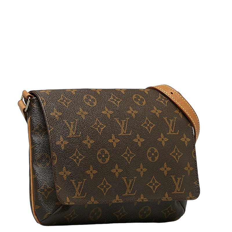 Louis Vuitton Monogram Mt Tango Short Shoulder Bag Brown PVC Leather Louis Vuitton