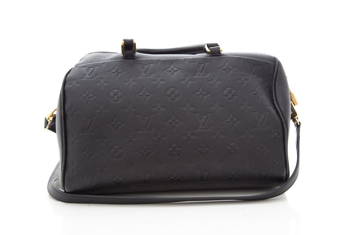 Louis Vuitton Black Monogram Bandouliere Handbag