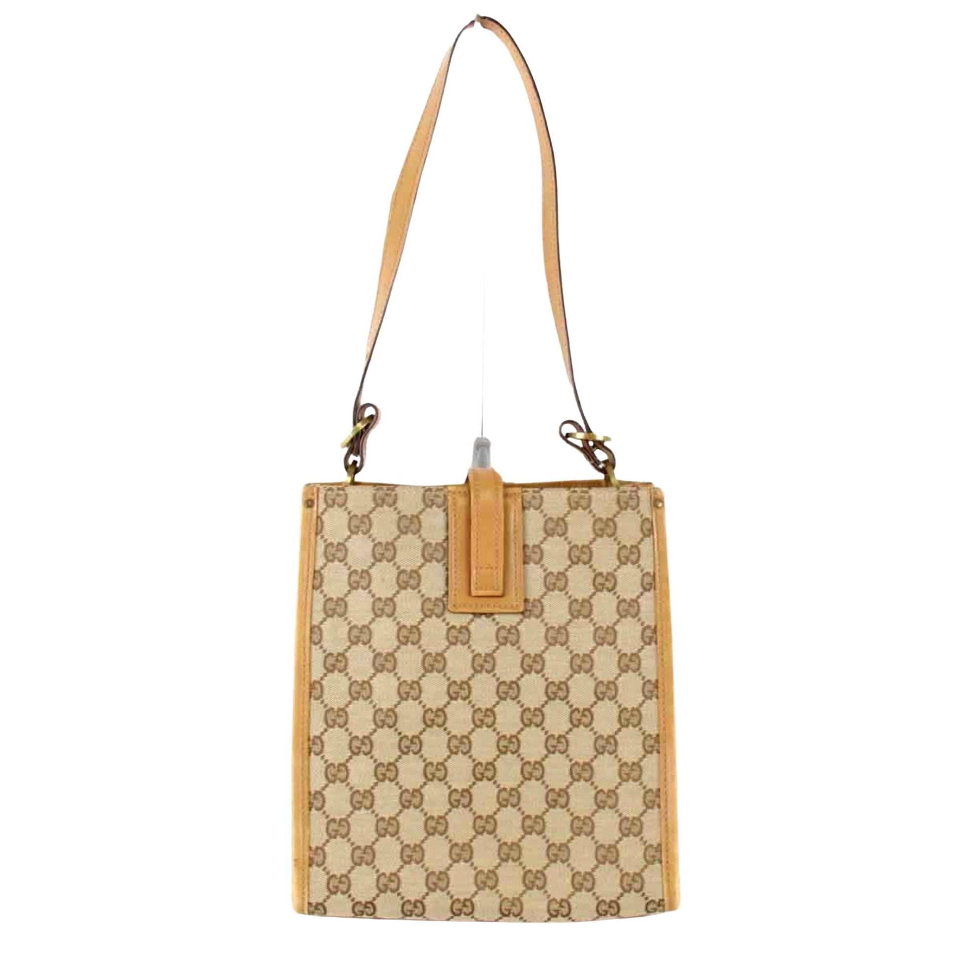 Gucci Canvas Shoulder Bag