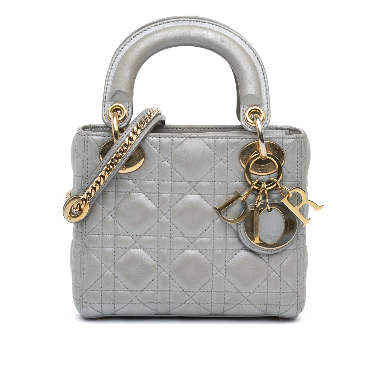 Dior Lady Dior Quilted Chain Shoulder Bag