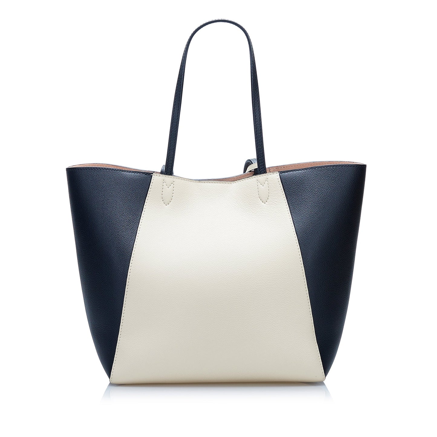 LOUIS VUITTON Lockme Cabas White Handbag