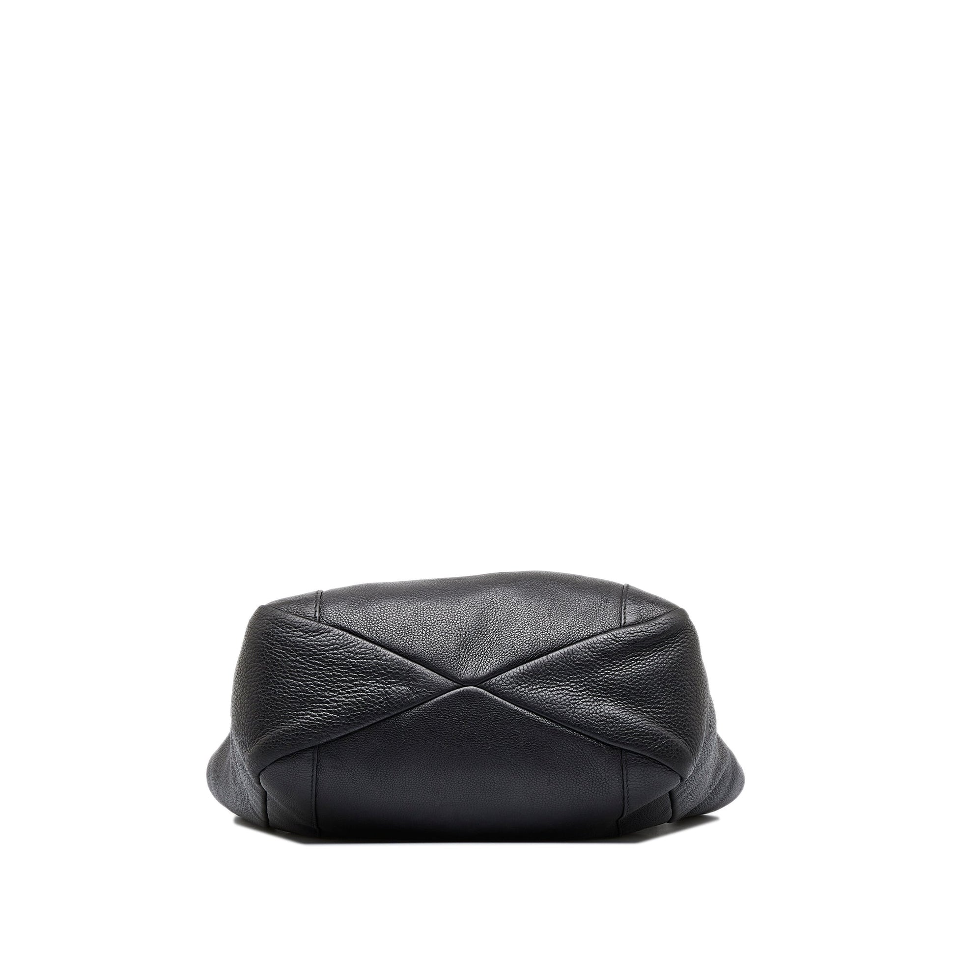 Gucci Black Leather Tote Style 14