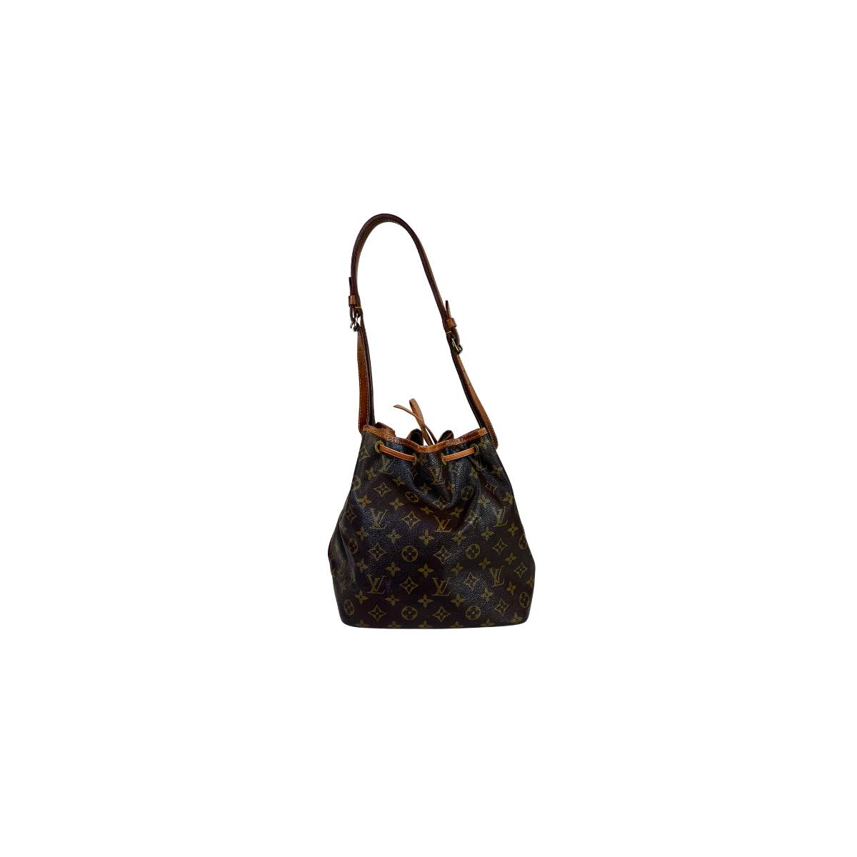 Louis Vuitton Petit Noe Monogram Canvas Handbag