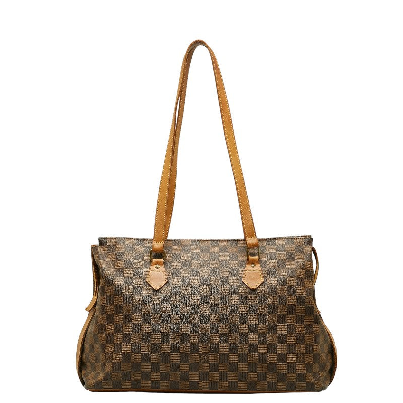 Louis Vuitton Louis Vuitton Damière Toast Bag PVC/Leather Brown