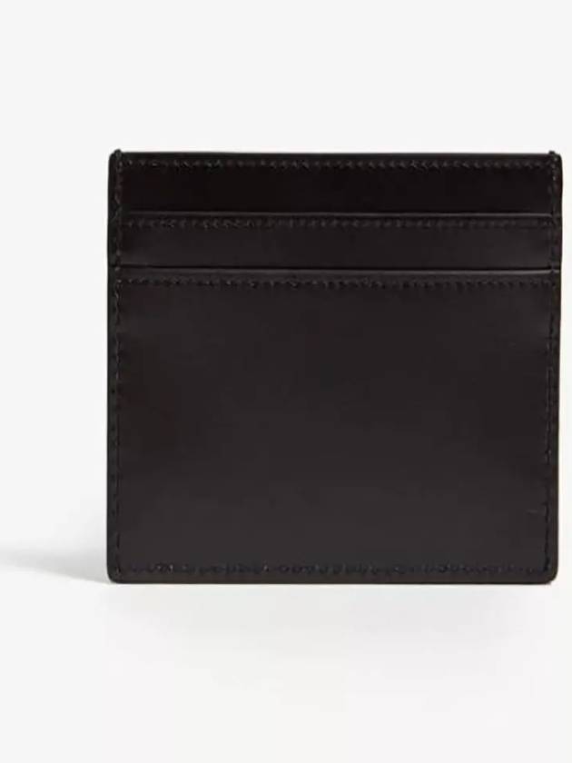 Luxury Saint Laurent Trending 2026 Monogram Card Case in Smooth Leather Black