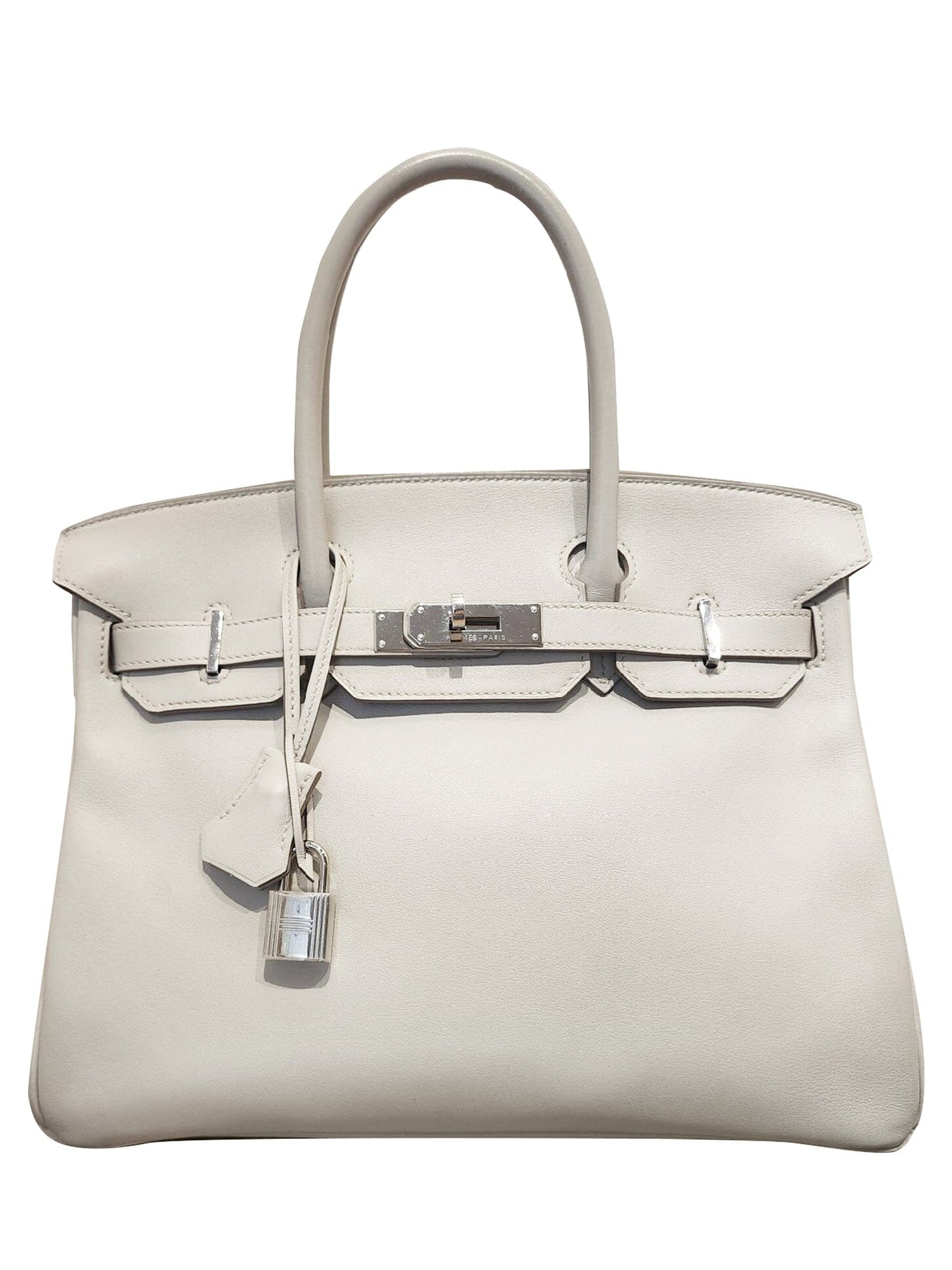 HermesGris Perle 30 cm Birkin Handbag