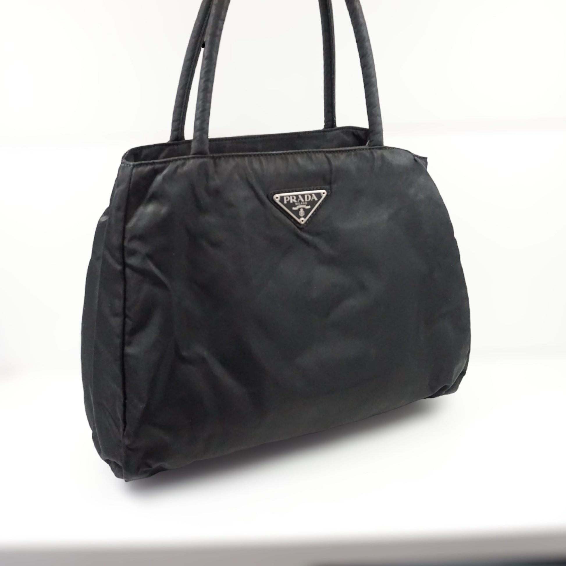 Prada Sort Tessuto City Luxury Handbag