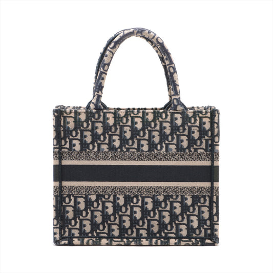 ITEM 5 - Christian Dior Small Oblique Navy Book Tote