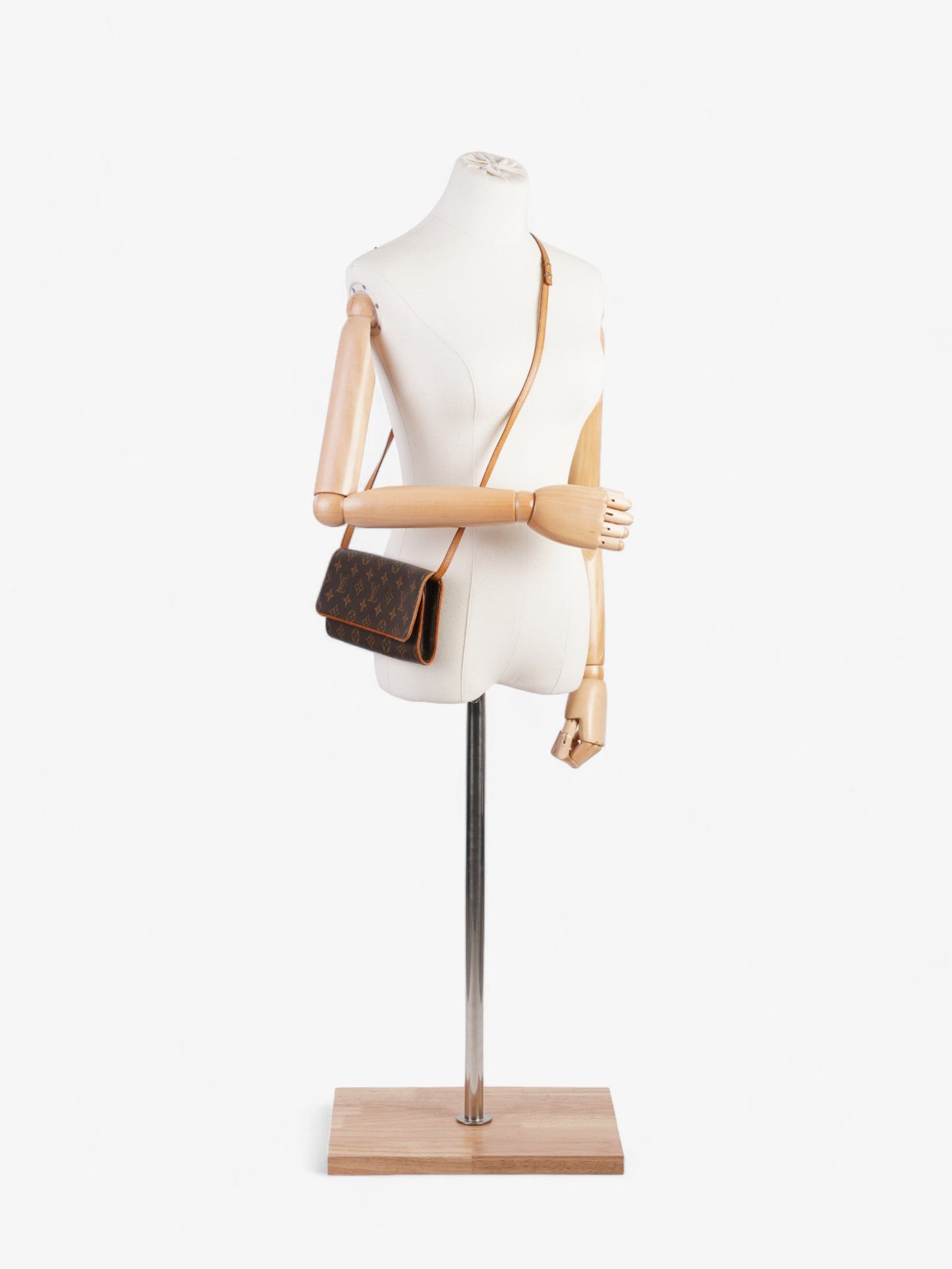 Louis Vuitton Twin Pochette Monogram Coated Canvas GM