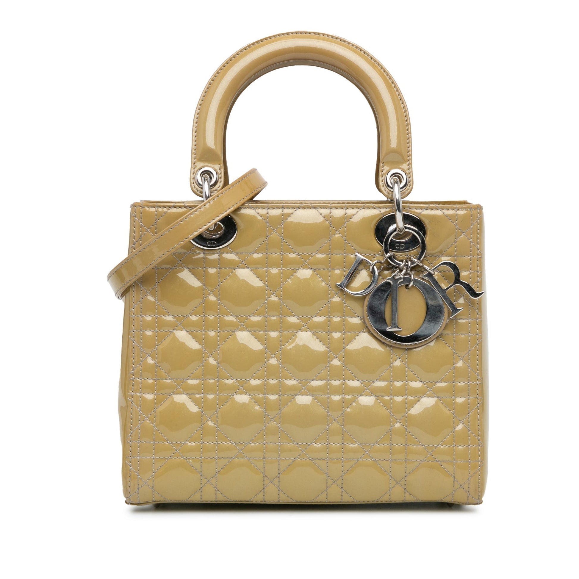 Dior Lady Dior Quilted Leather Shoulder Bag