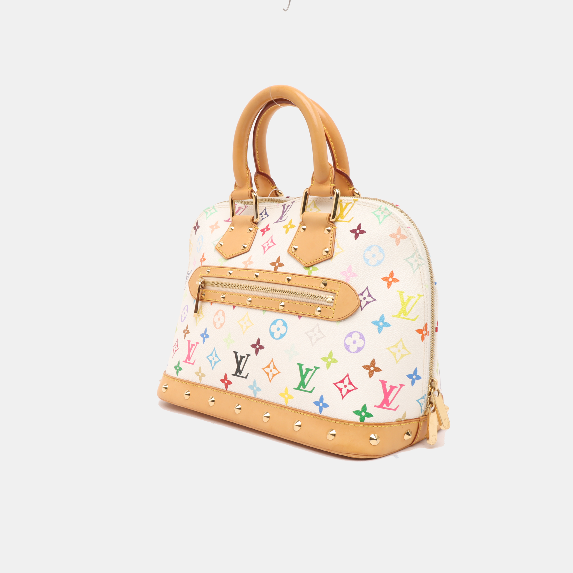 Louis Vuitton x Takashi Murakami Alma Small White Multicolor