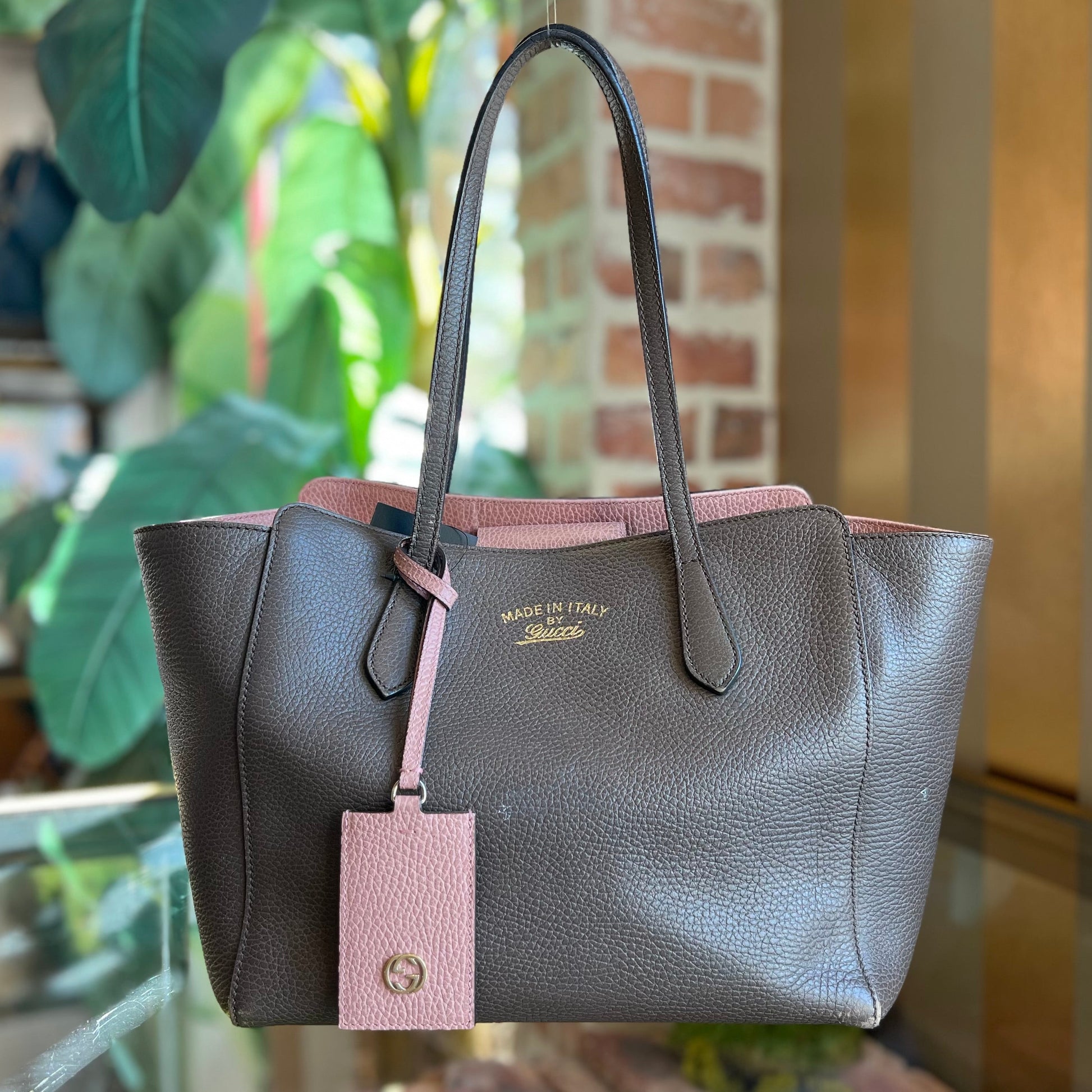 Gucci Leather Tote