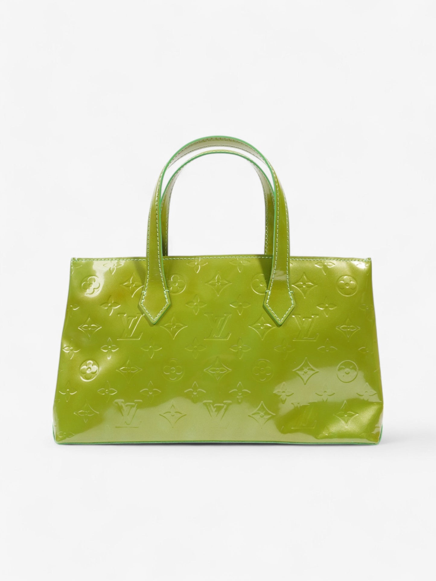 Louis Vuitton Wilshire Monogram Vernis / Green Vernis Leather PM