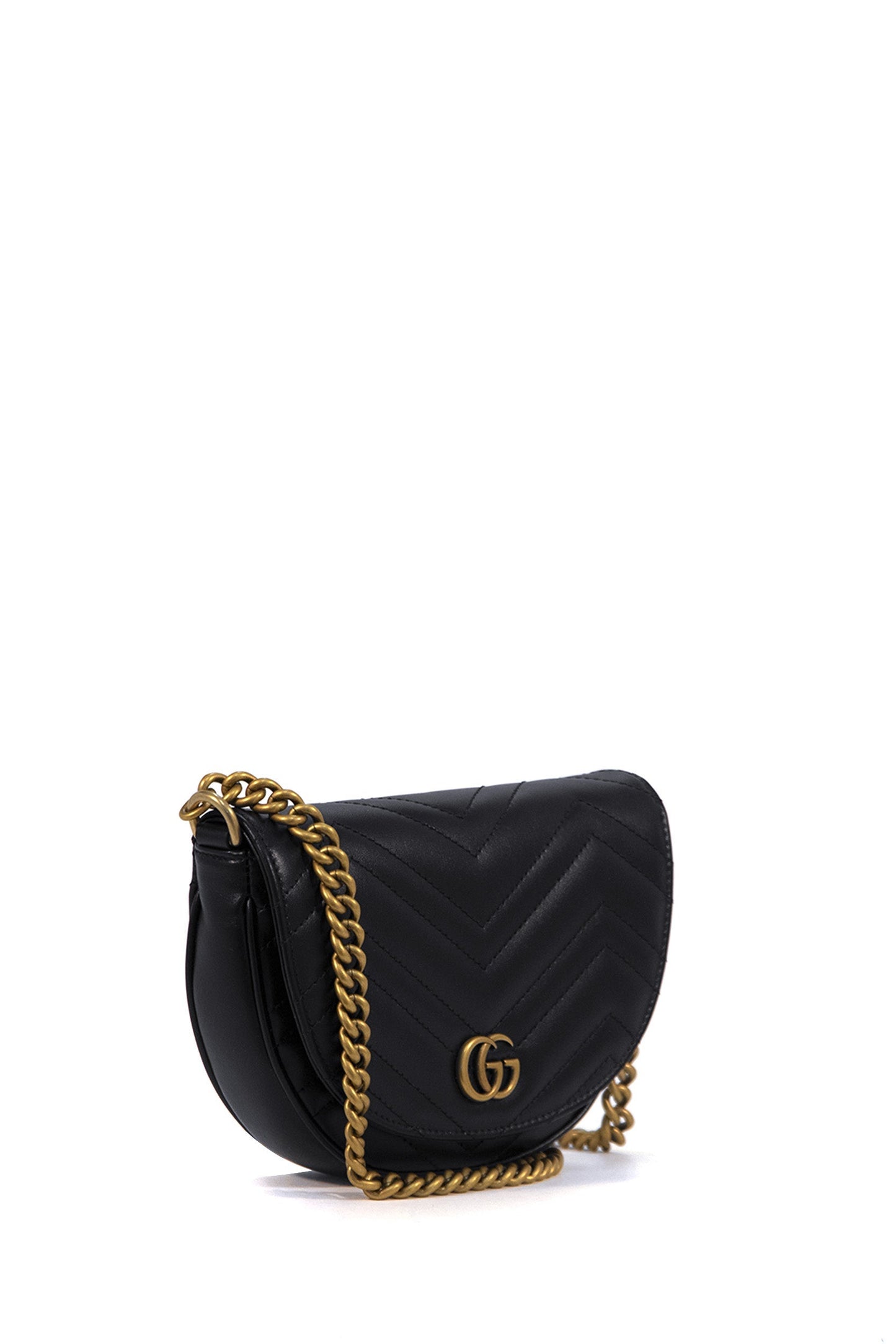 Gucci Chain Leather Shoulder Bag