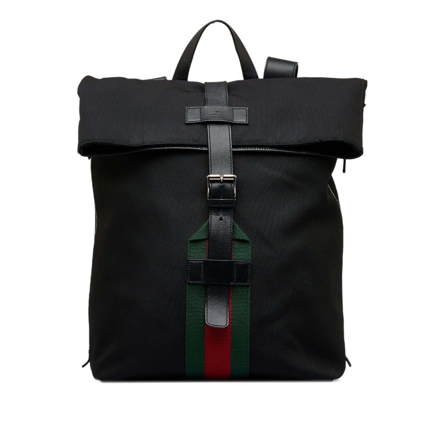 Gucci Canvas Top Handle Shoulder Bag