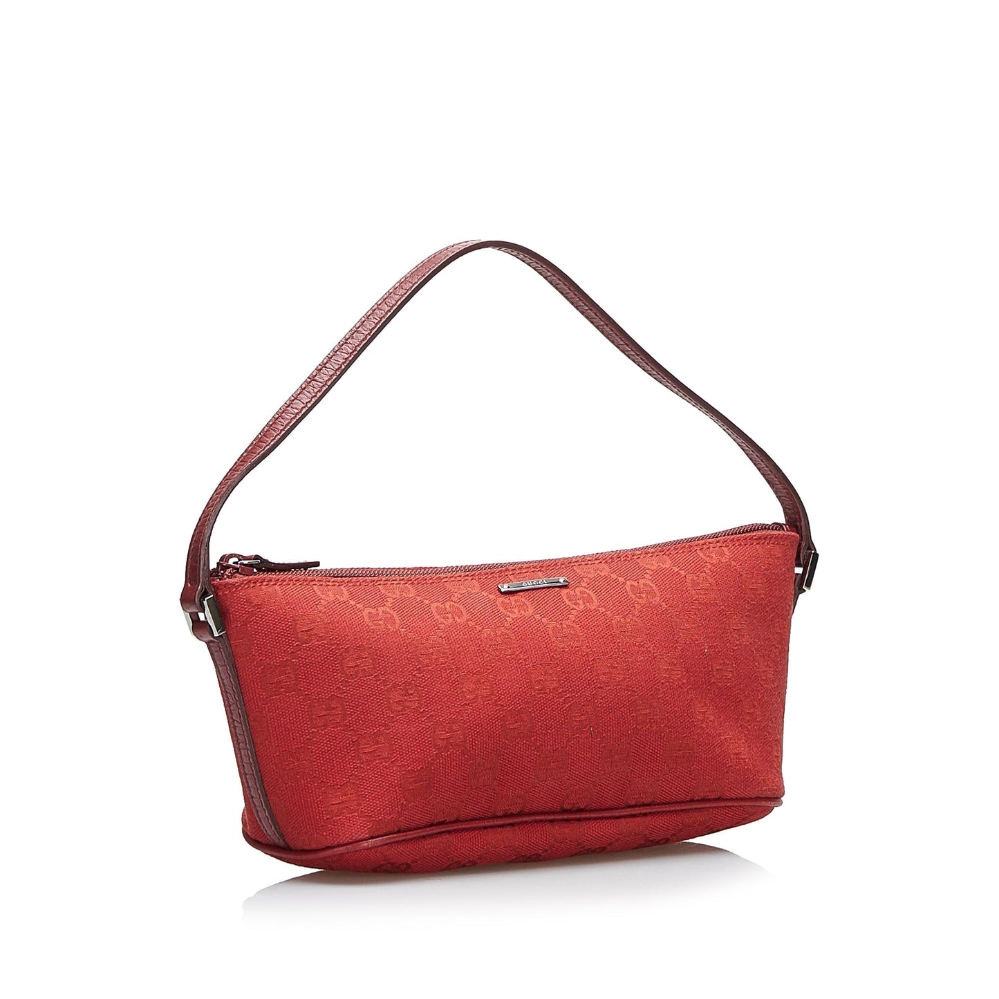 Gucci Leather Canvas Shoulder Bag Style 39