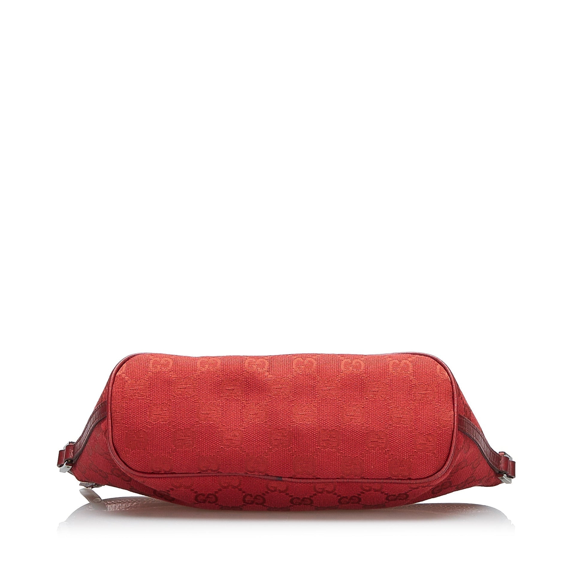 Gucci Leather Canvas Shoulder Bag Style 39